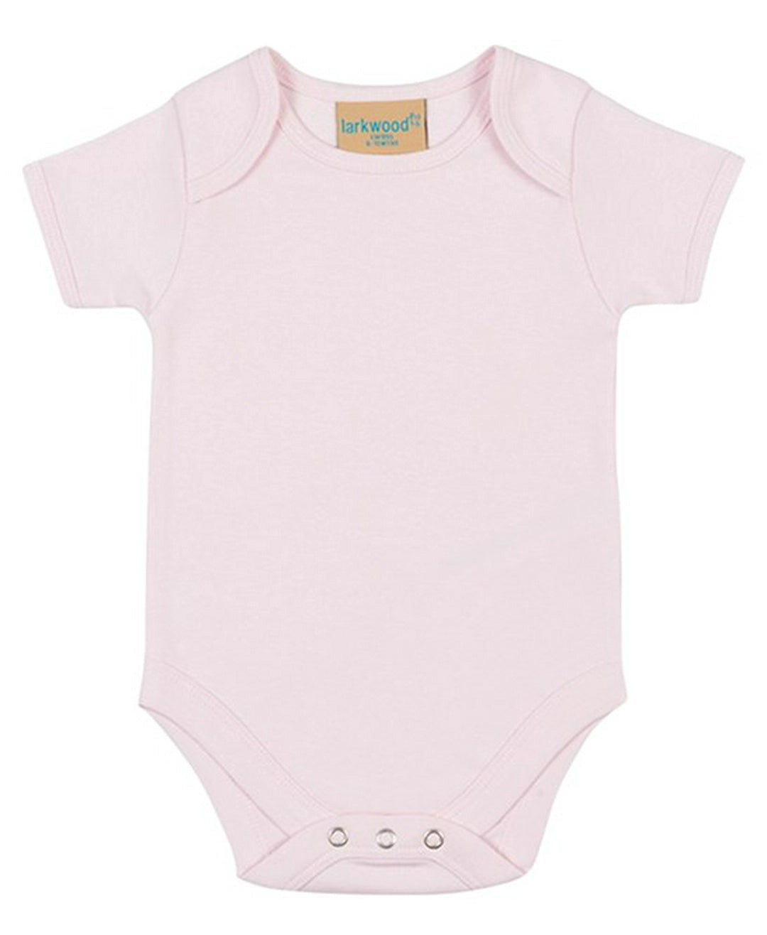 Larkwood LW055 Short Sleeve Baby Bodysuit 100% Cotton interlock - COOZO