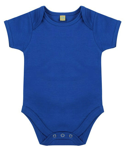 Larkwood LW055 Short Sleeve Baby Bodysuit 100% Cotton interlock - COOZO