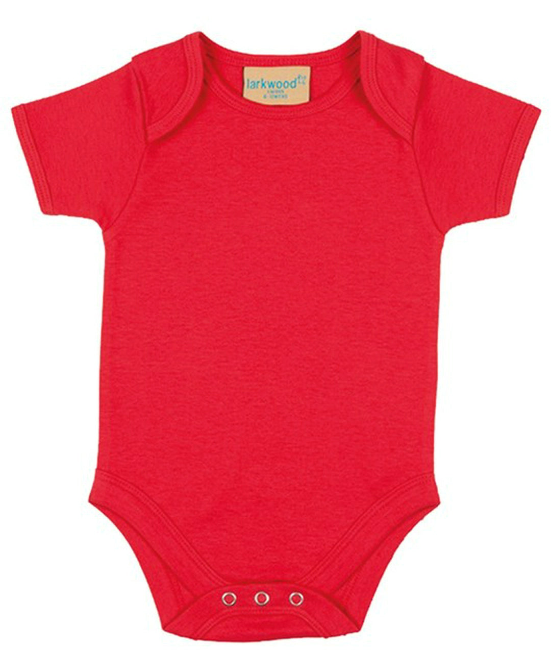 Larkwood LW055 Short Sleeve Baby Bodysuit 100% Cotton interlock - COOZO