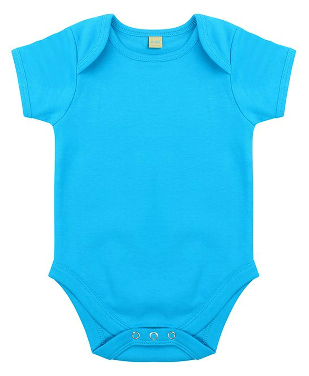 Larkwood LW055 Short Sleeve Baby Bodysuit 100% Cotton interlock - COOZO