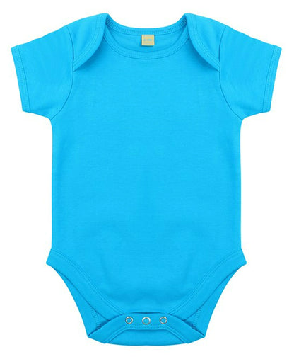 Larkwood LW055 Short Sleeve Baby Bodysuit 100% Cotton interlock - COOZO