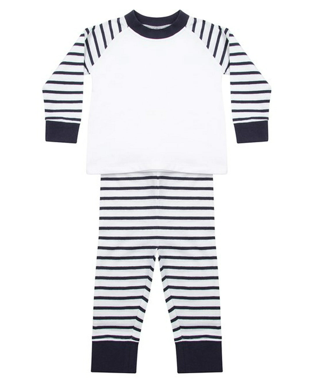 Larkwood LW072 Baby/Toddler Striped Pyjamas - COOZO