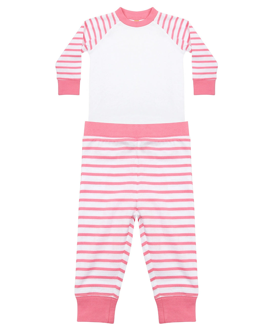 Larkwood LW072 Baby/Toddler Striped Pyjamas - COOZO