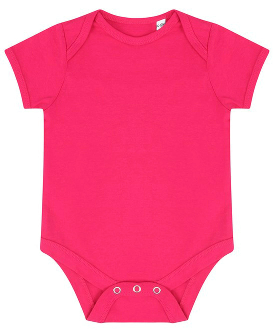 Larkwood LW500 Essential Short Sleeve Baby Bodysuit 100% Cotton single Jersey - COOZO