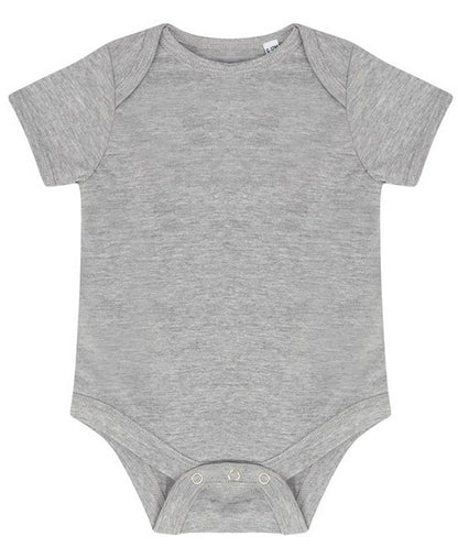 Larkwood LW500 Essential Short Sleeve Baby Bodysuit 100% Cotton single Jersey - COOZO