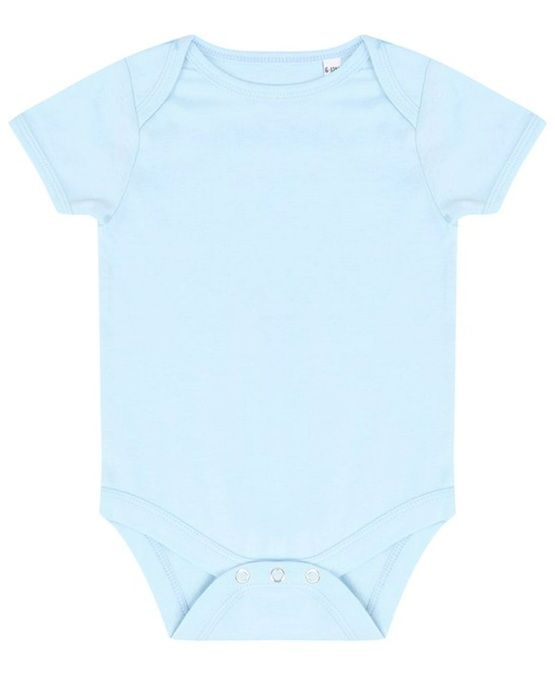 Larkwood LW500 Essential Short Sleeve Baby Bodysuit 100% Cotton single Jersey - COOZO