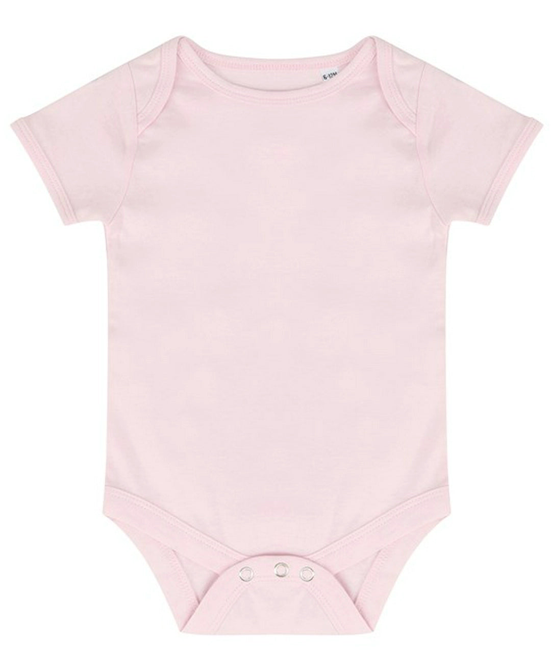 Larkwood LW500 Essential Short Sleeve Baby Bodysuit 100% Cotton single Jersey - COOZO