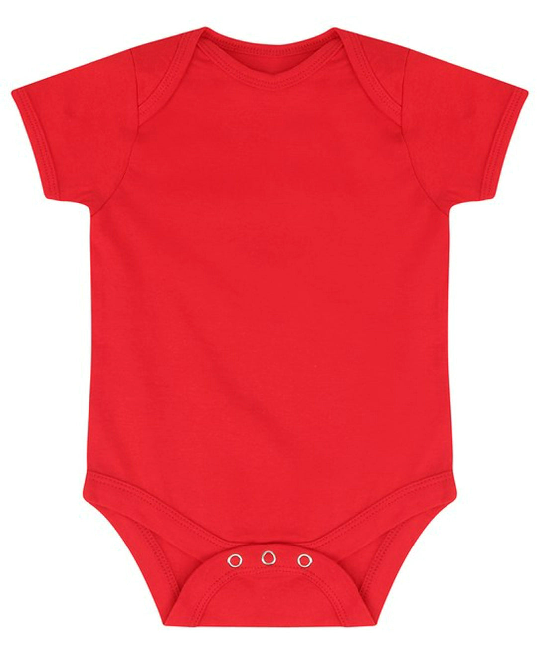 Larkwood LW500 Essential Short Sleeve Baby Bodysuit 100% Cotton single Jersey - COOZO