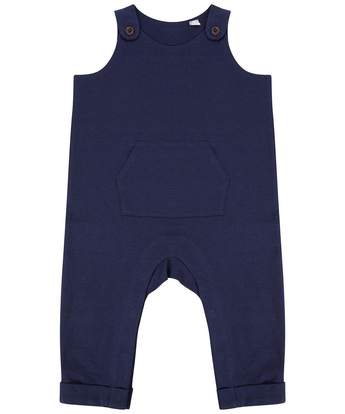 Larkwood LW651 Baby/Toddler Organic Cotton Dungarees - COOZO