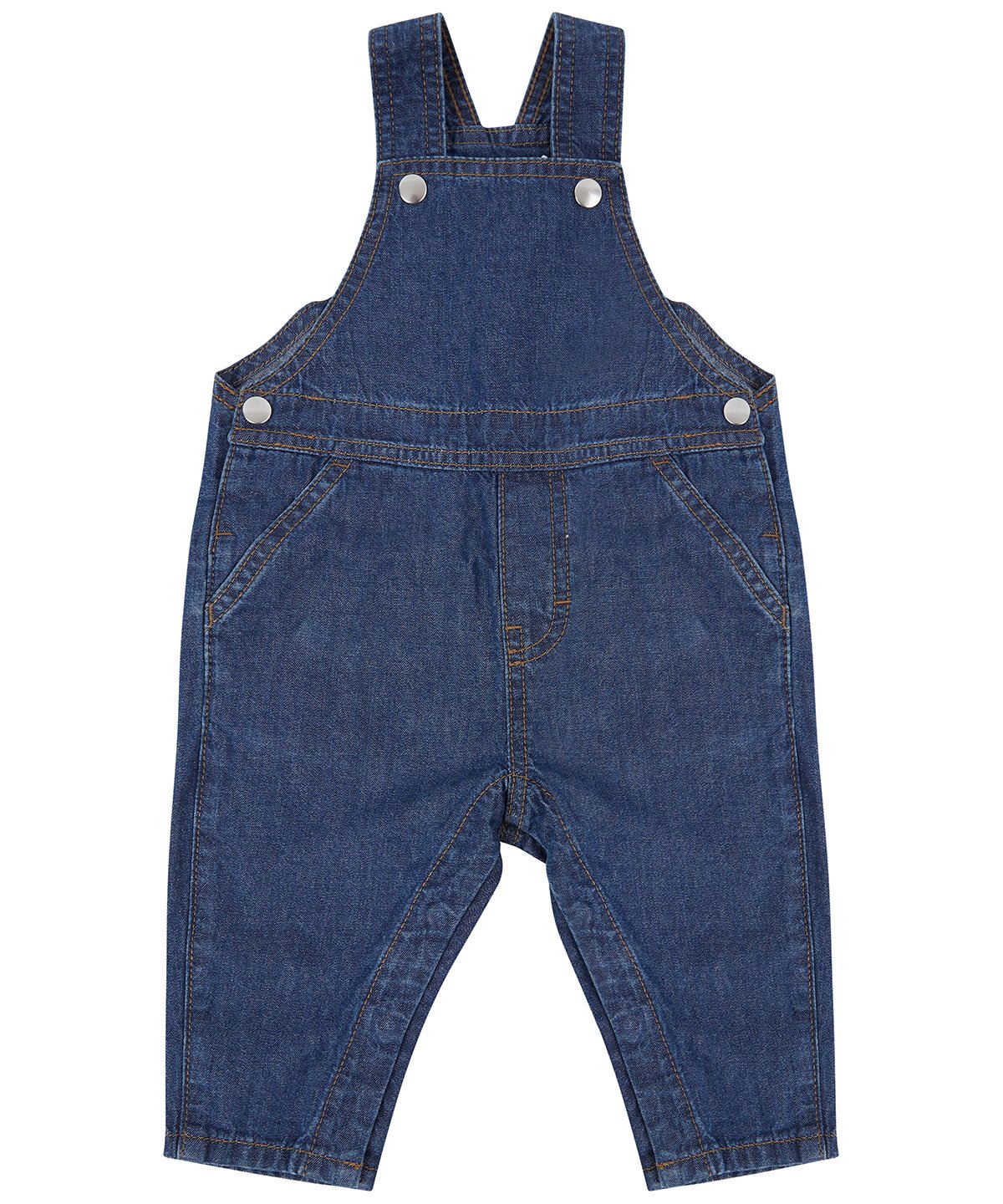 Larkwood LW700 Kids Denim Dungarees - COOZO