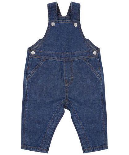 Larkwood LW700 Kids Denim Dungarees - COOZO