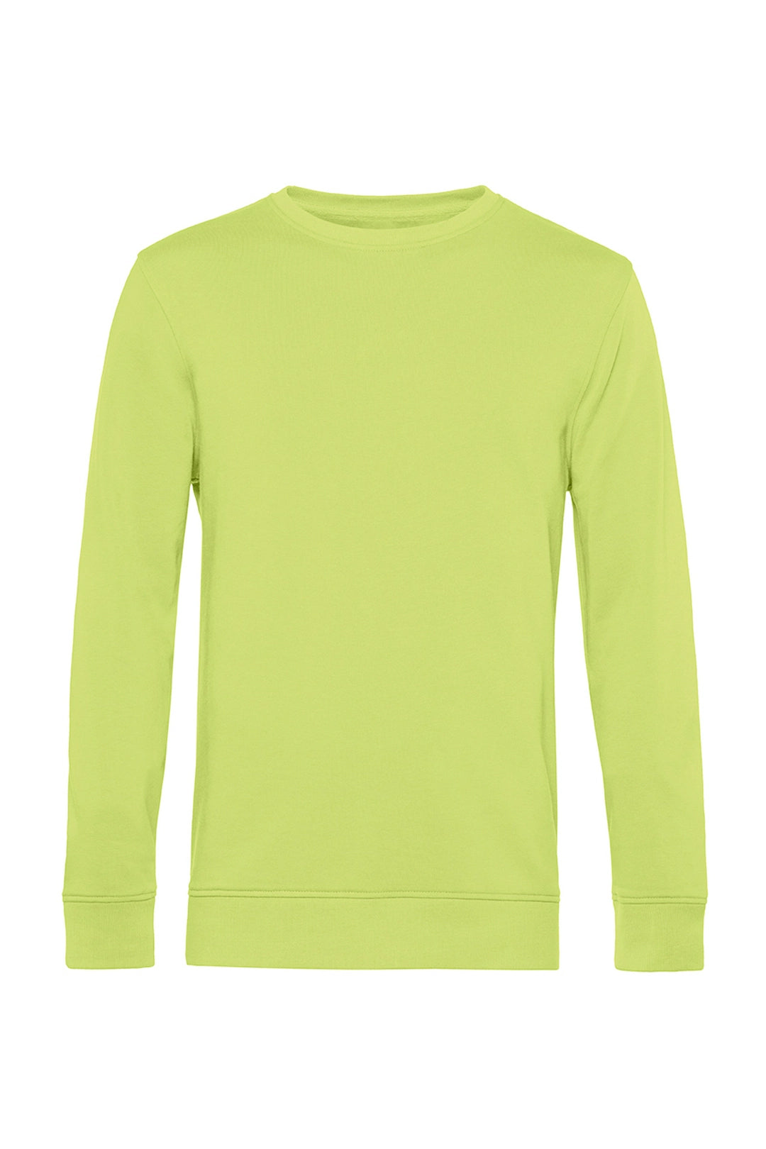 B&C WU31B Men's Organic Crew Neck Sweat Shirt Outlet