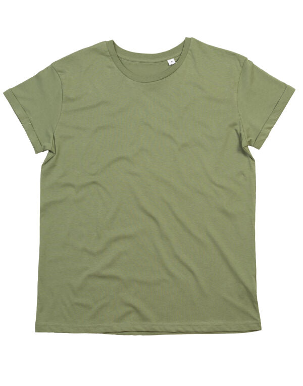 Mantis M80 Men's Modern fit Organic Roll Sleeve T-Shirt 100% Cotton - COOZO