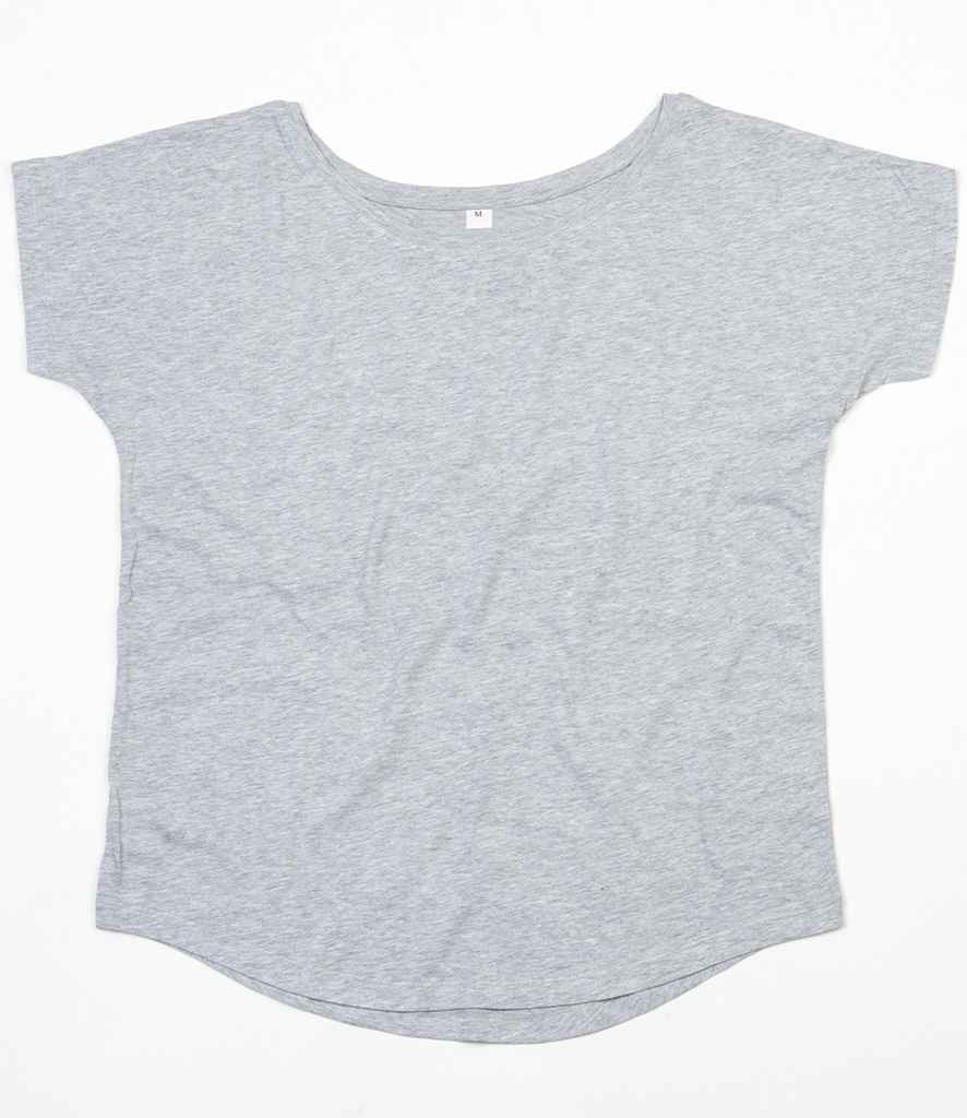 Mantis M91 Ladies Loose Fit T-Shirt 100% organic combed cotton Wide neckline - COOZO