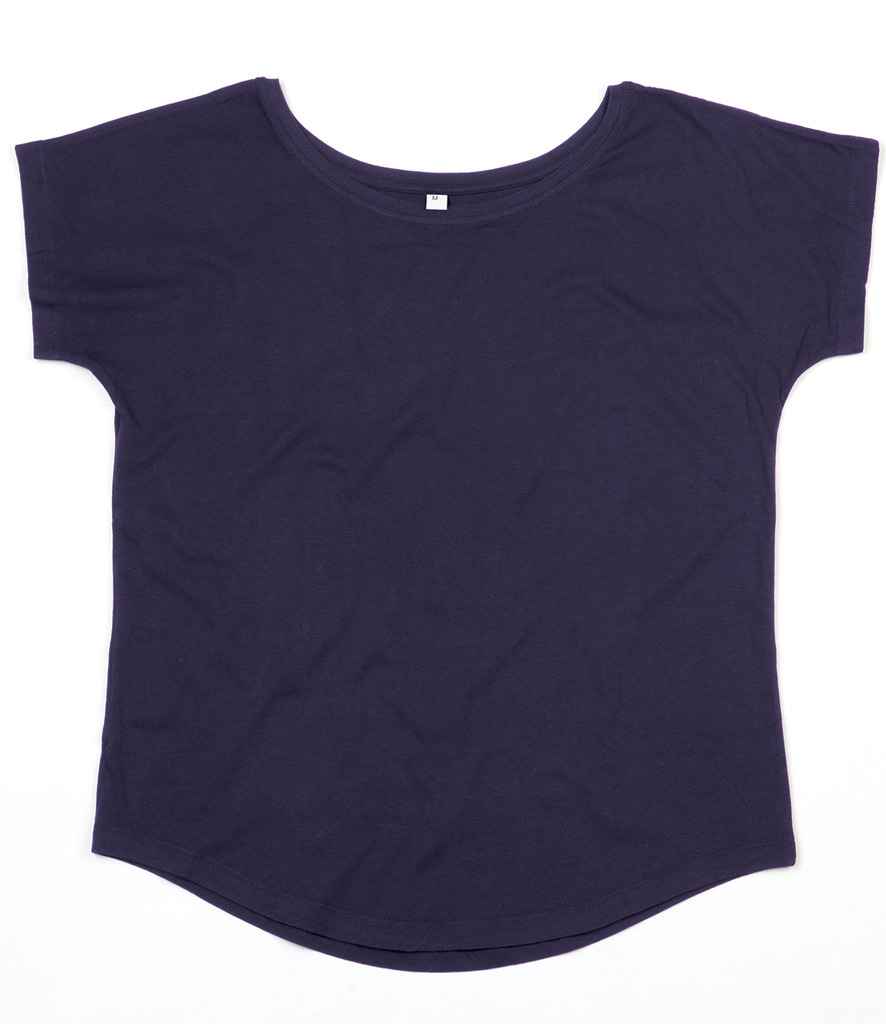 Mantis M91 Ladies Loose Fit T-Shirt 100% organic combed cotton Wide neckline - COOZO