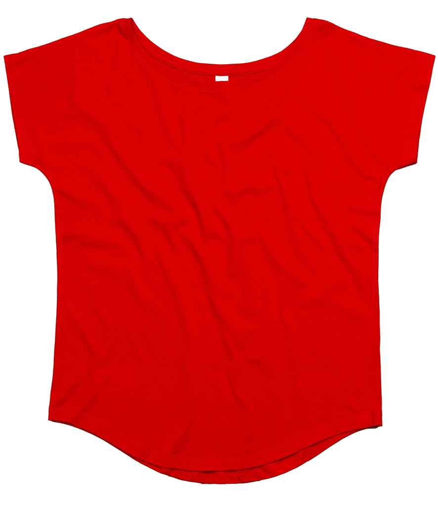 Mantis M91 Ladies Loose Fit T-Shirt 100% organic combed cotton Wide neckline - COOZO