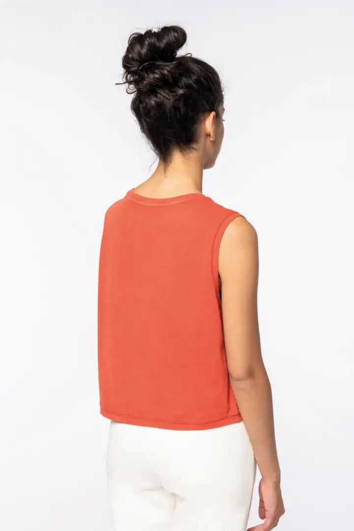 COOZO-Native Spirit Ladies Cropped Tank Top (NS342)
