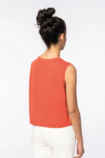 COOZO-Native Spirit Ladies Cropped Tank Top (NS342)