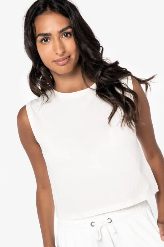 COOZO-Native Spirit Ladies Cropped Tank Top (NS342)
