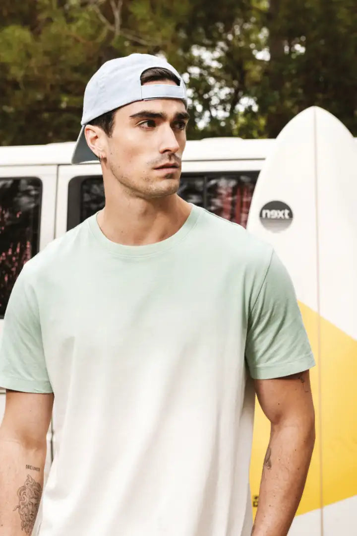 COOZO-Native Spirit Unisex Dip Dye T-Shirt (NS345)