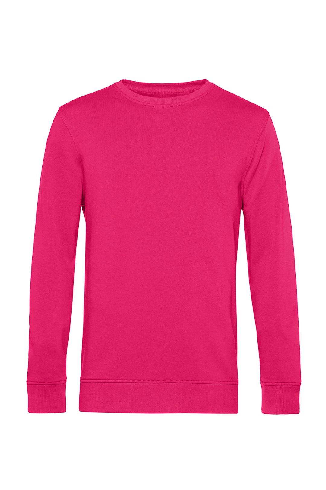 B&C WU31B Men's Organic Crew Neck Sweat Shirt Outlet