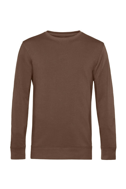 B&C WU31B Men's Organic Crew Neck Sweat Shirt Outlet