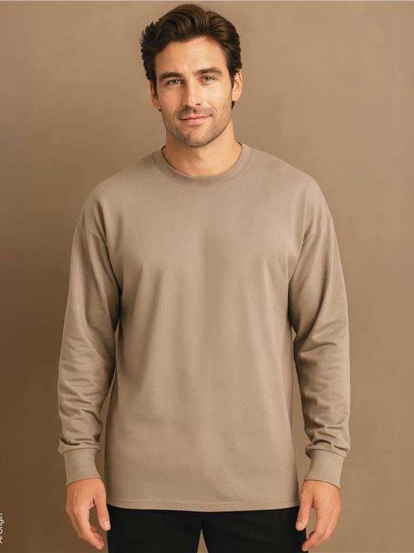 Next Level N7211 Heavyweight Combed 230 Oversize Fit L/S Tee