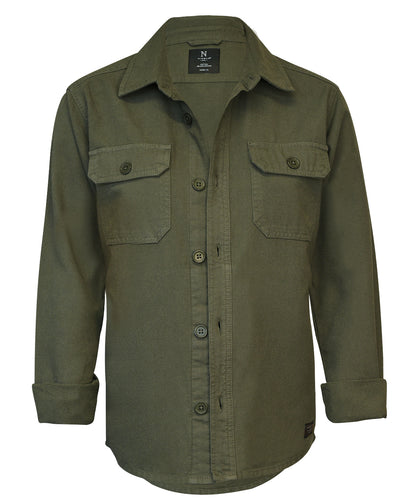 Nimbus NB118 Napa unisex versatile overshirt 100% Cotton canvas - COOZO