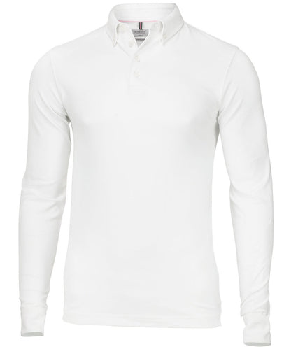 Nimbus NB71M Carlington deluxe long sleeve polo comfortable cotton-lycra - COOZO