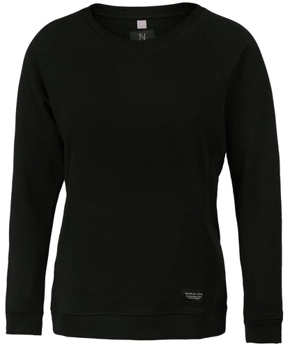 Nimbus WNB87F Women's Newport  luxury lightweight crewneck sweatshirt 100% Organic cotton - COOZO