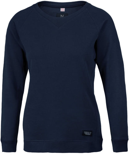Nimbus WNB87F Women's Newport  luxury lightweight crewneck sweatshirt 100% Organic cotton - COOZO