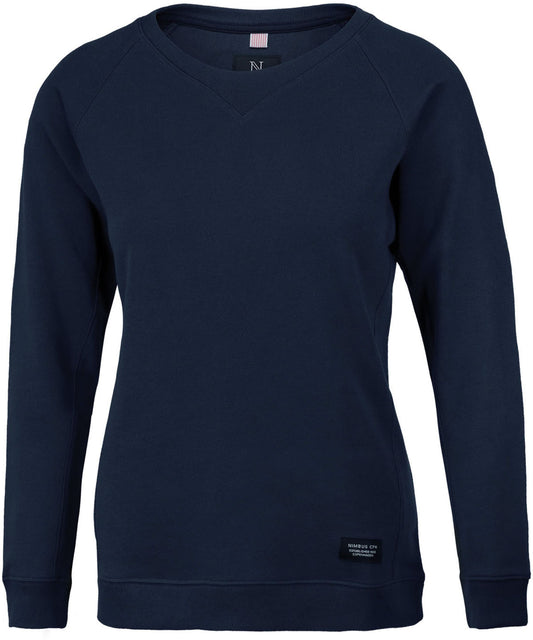 Nimbus WNB87F Women's Newport  luxury lightweight crewneck sweatshirt 100% Organic cotton - COOZO