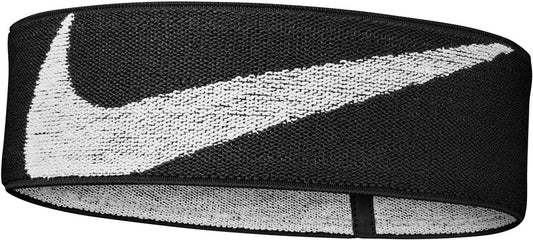 Nike NKHLE Nike Elastic Knit Logo Headband - COOZO
