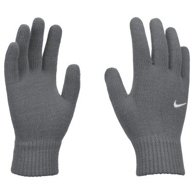Nike NKNIKE07 YTHS SWOOSH KNIT GLOVES 2.0 GREY - COOZO