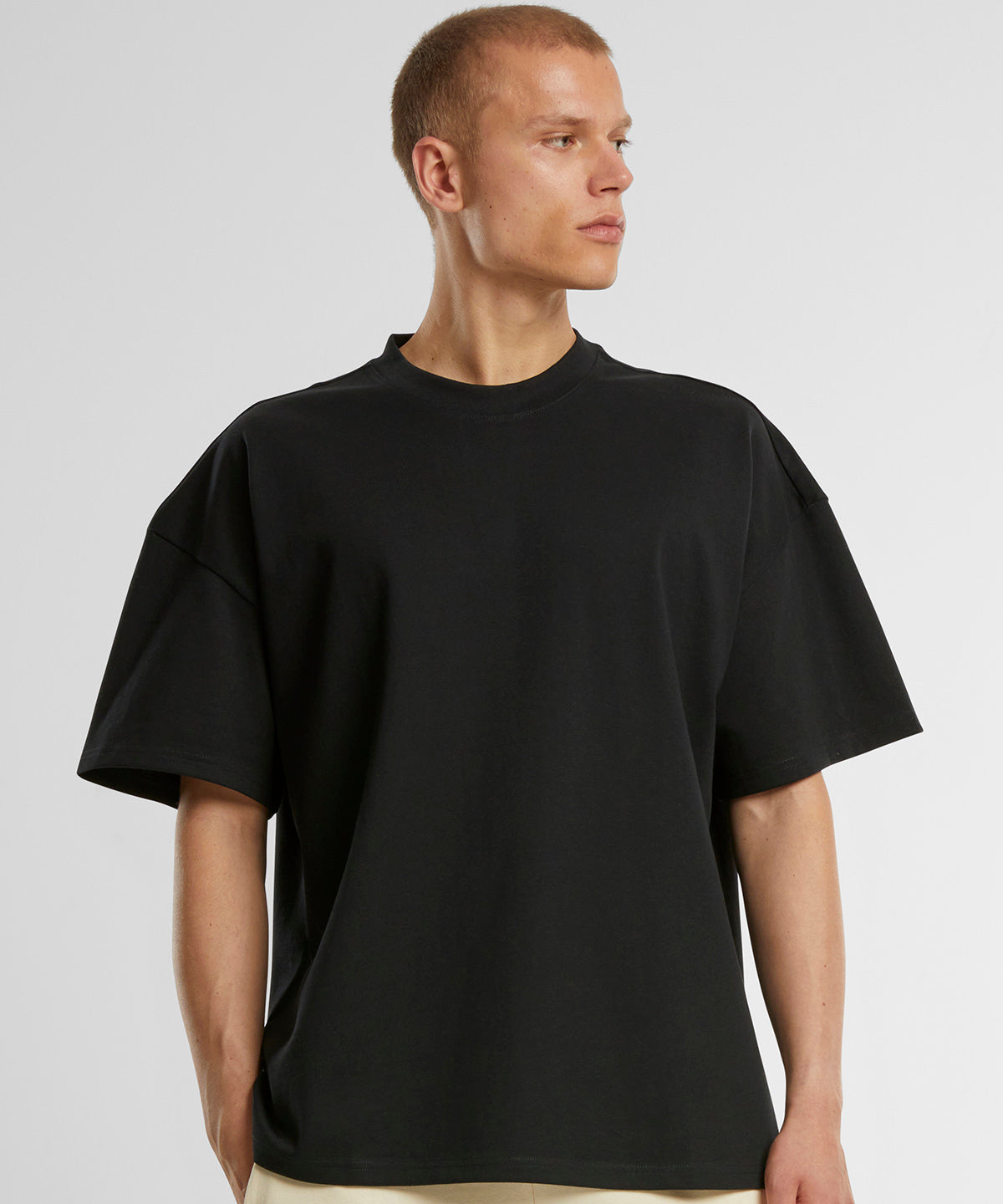COOZO-Heavy Jersey oversized tee