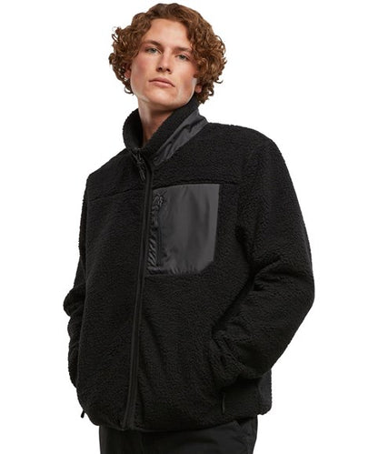 COOZO-Bonded sherpa jacket