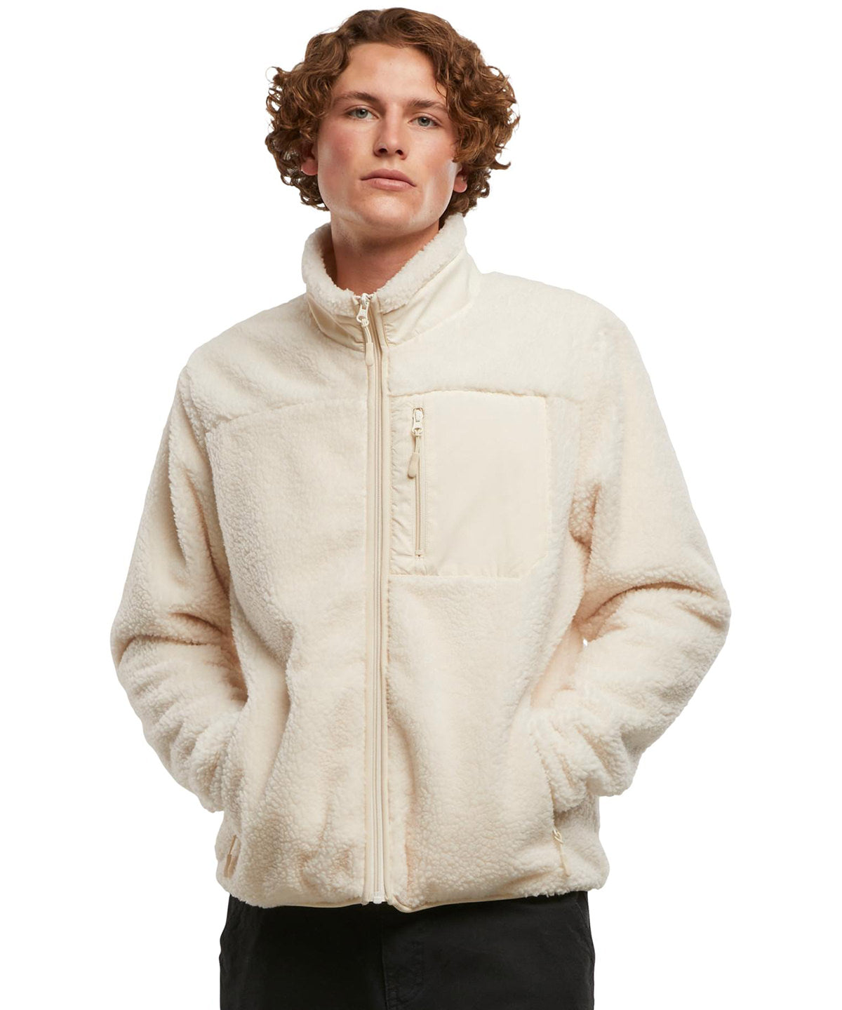 COOZO-Bonded sherpa jacket