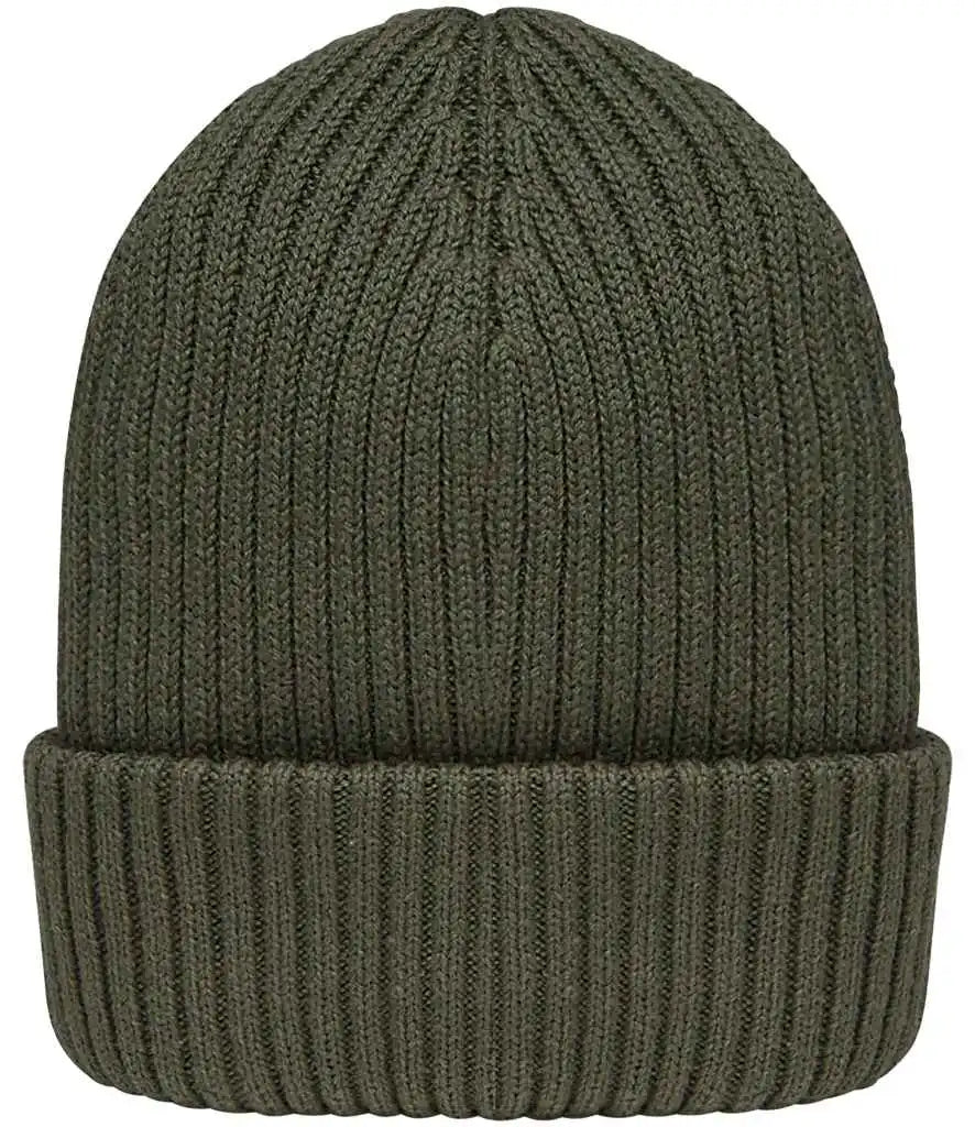 Native Spirit NS014 Wide Cuffed Beanie Fully fashion knit 100% organic combed cotton - COOZO