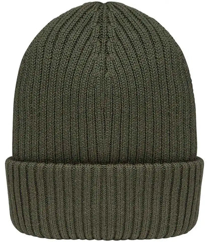 Native Spirit NS014 Wide Cuffed Beanie Fully fashion knit 100% organic combed cotton - COOZO