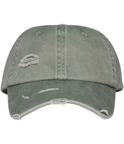 Native Spirit NS026 Washed Destroy Cap 100% organic cotton twill - COOZO