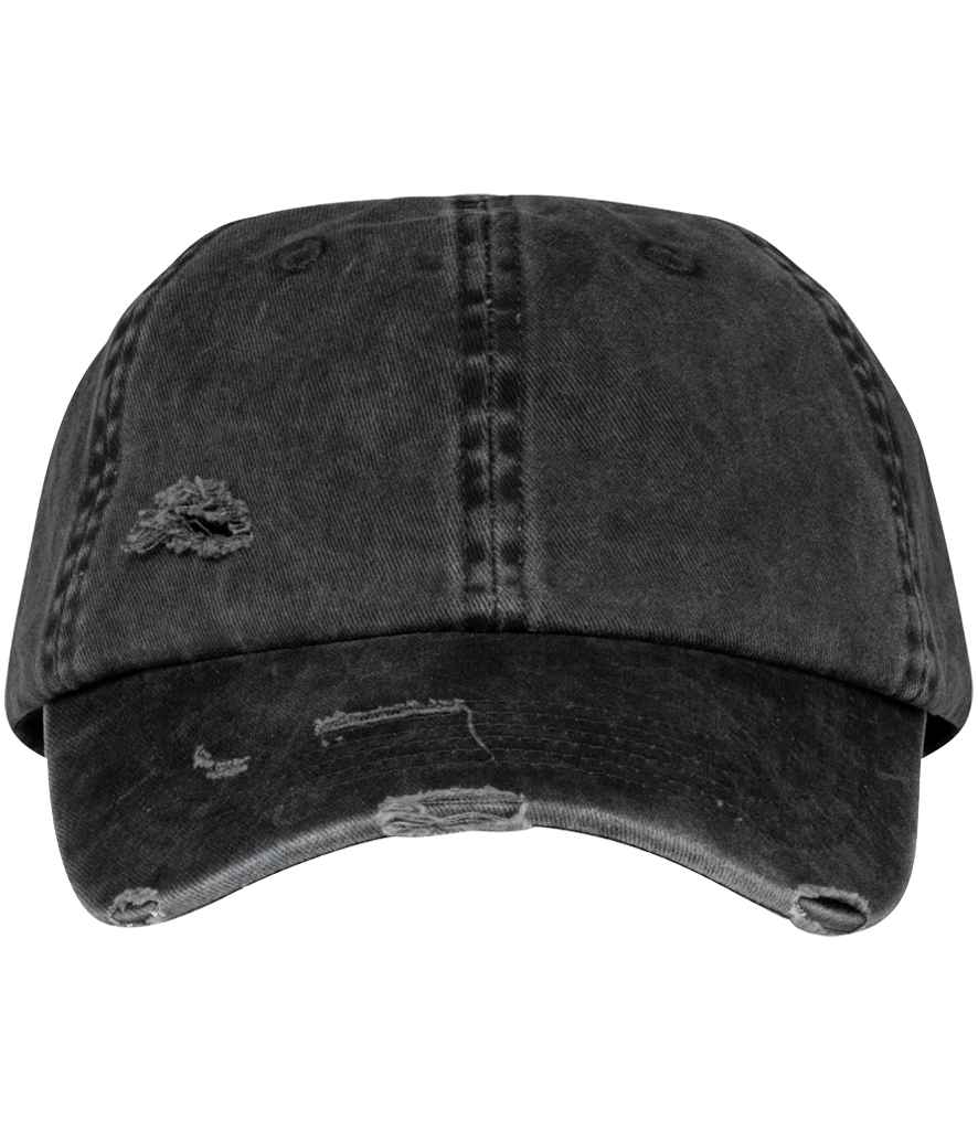 Native Spirit NS026 Washed Destroy Cap 100% organic cotton twill - COOZO