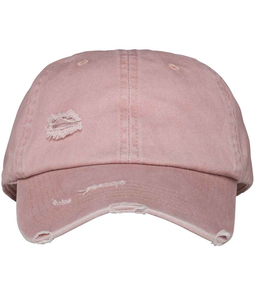 Native Spirit NS026 Washed Destroy Cap 100% organic cotton twill - COOZO