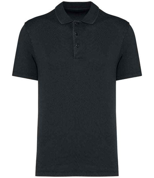 Native Spirit NS201 Washed Jersey Polo Shirt - COOZO