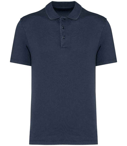 Native Spirit NS201 Washed Jersey Polo Shirt - COOZO