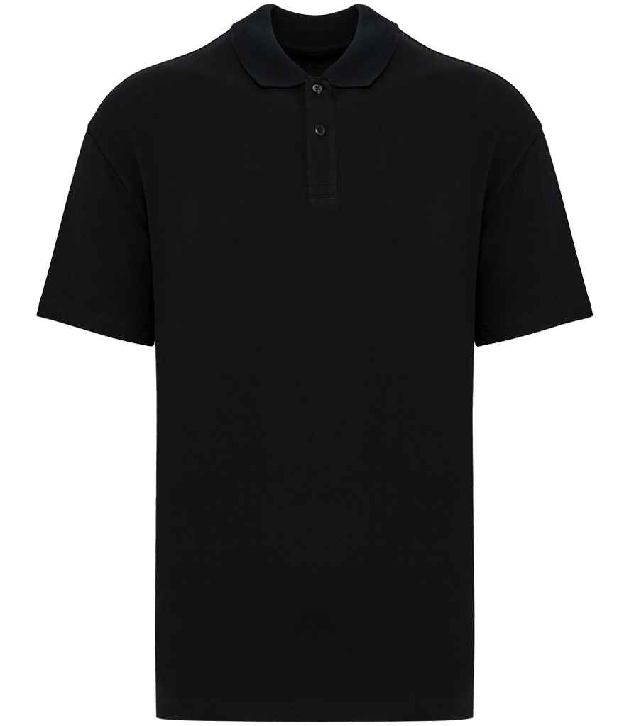 Native Spirit NS204 Drop Shoulder Pique Polo Shirt - COOZO