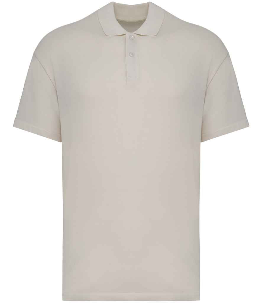 Native Spirit NS204 Drop Shoulder Pique Polo Shirt - COOZO