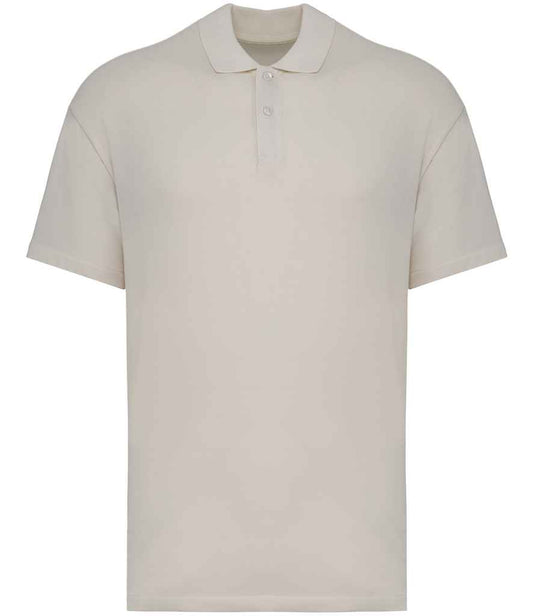 Native Spirit NS204 Drop Shoulder Pique Polo Shirt - COOZO