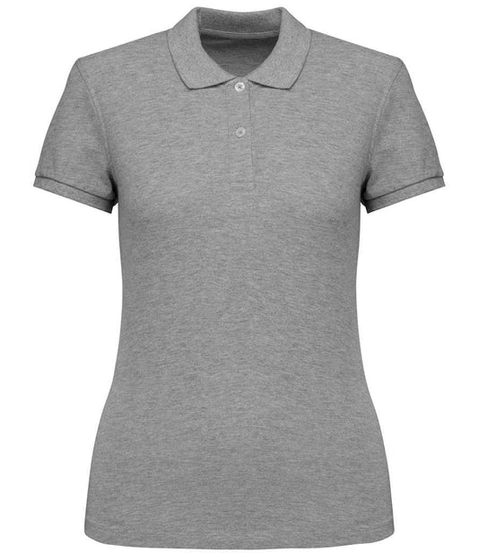 Native Spirit NS208 Ladies Piqu Polo Shirt 100% organic combed cotton Straight fit - COOZO