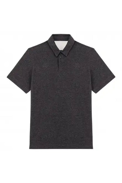 Native Spirit NS210 Recycled Polo Shirt Classic fit Contrast half moon in back neck - COOZO