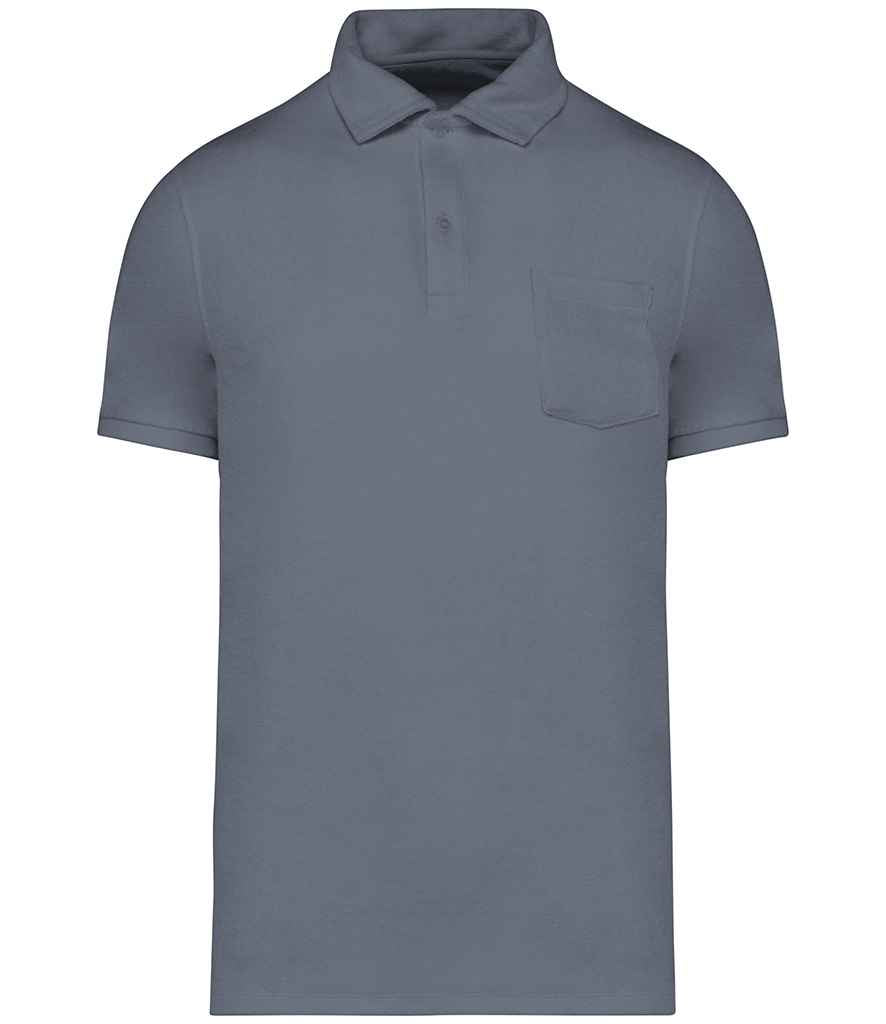 Native Spirit NS227 Terry Towel Polo Shirt - COOZO